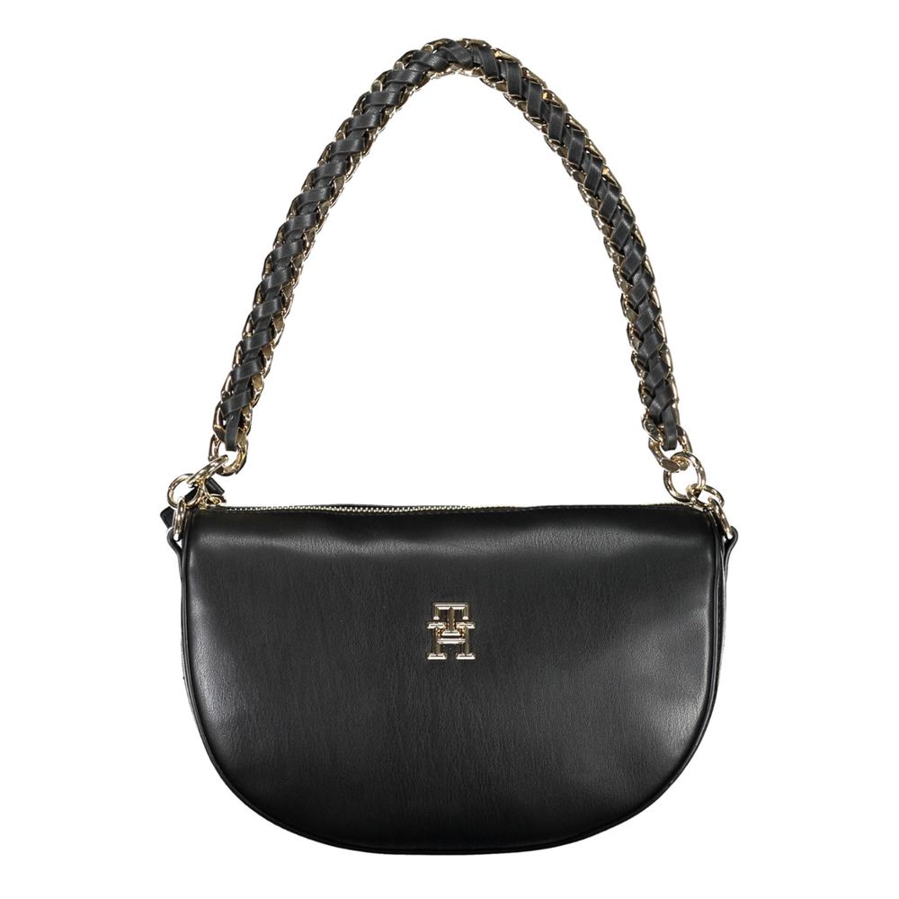Bolso de mano Tommy Hilfiger de polietileno negro