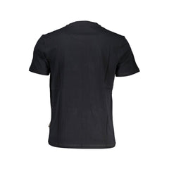 Camiseta de algodón negra Napapijri