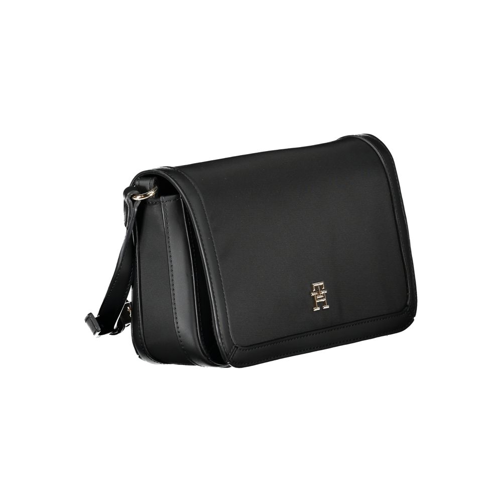 Bolso de mano Tommy Hilfiger de poliéster negro