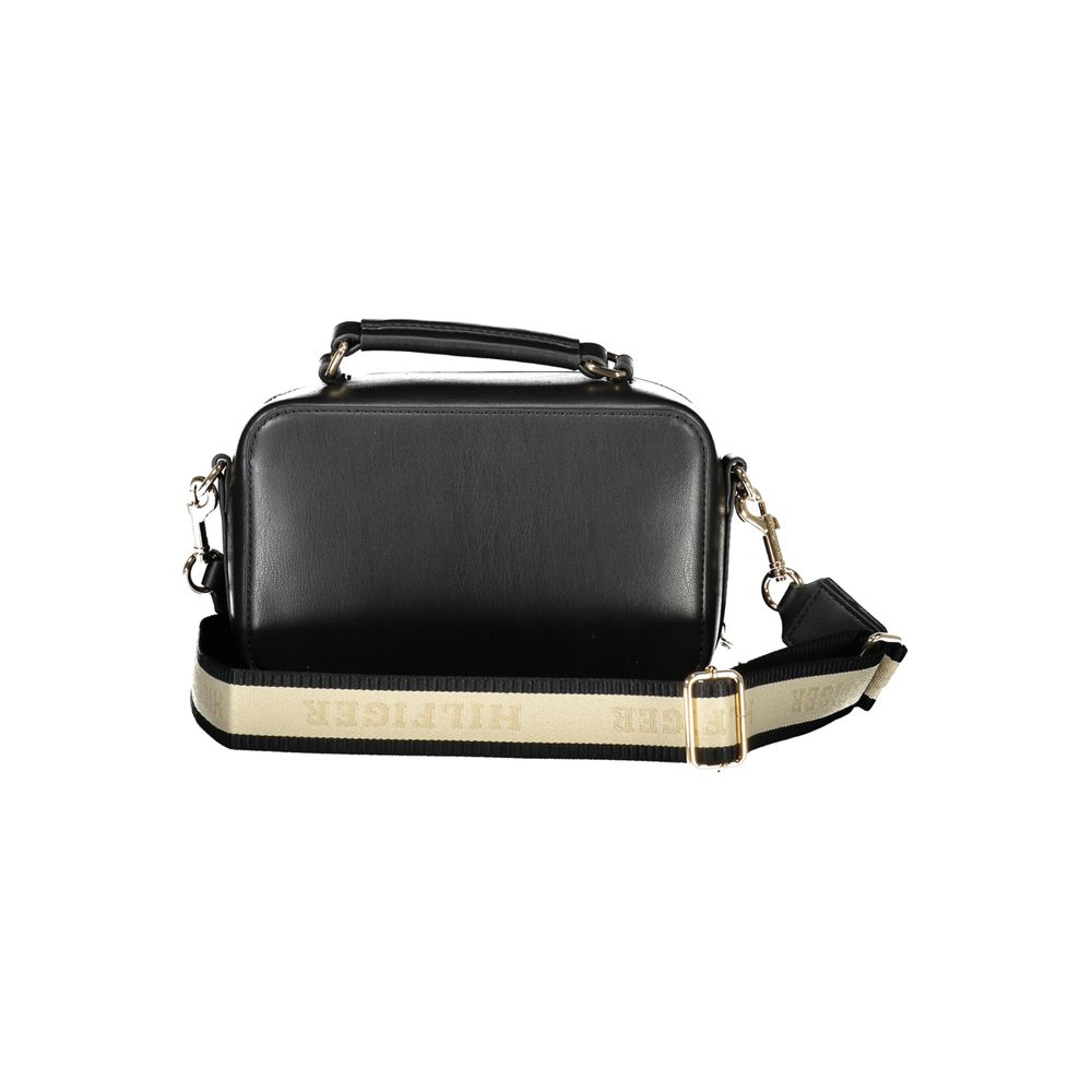 Bolso de mano Tommy Hilfiger de polietileno negro