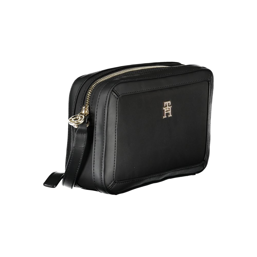 Bolso de mano Tommy Hilfiger de poliéster negro