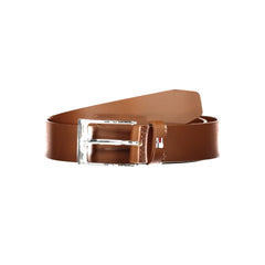 Cinturón de cuero marrón de Tommy Hilfiger