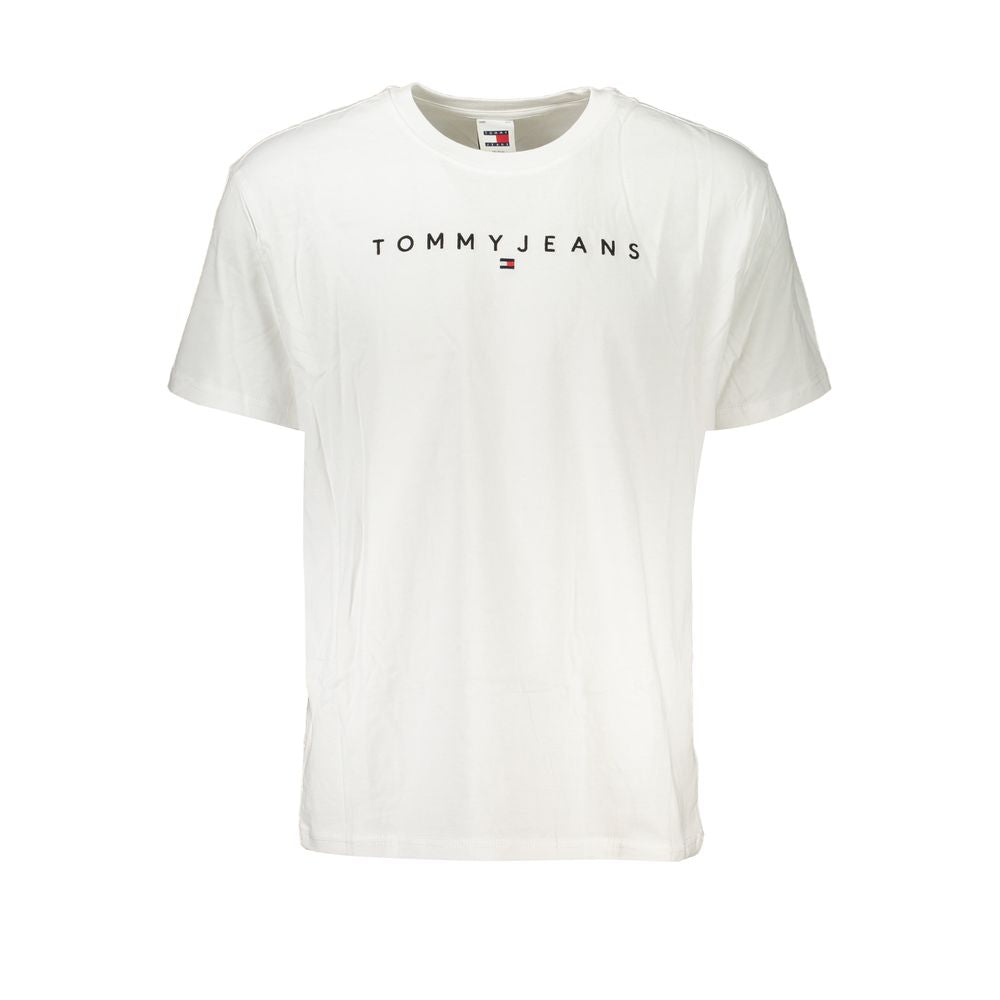 Camiseta blanca de algodón Tommy Hilfiger