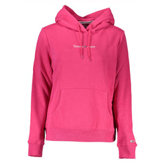 Suéter de algodón rosa de Tommy Hilfiger