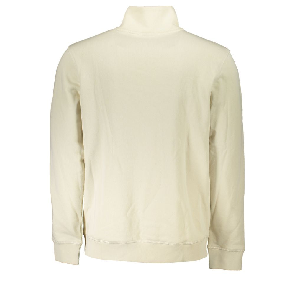 Suéter de algodón beige de Hugo Boss
