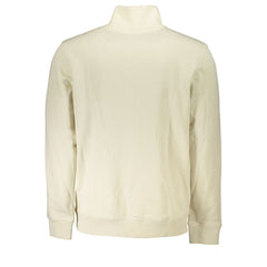 Suéter de algodón beige de Hugo Boss