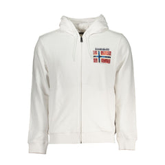 Suéter de algodón blanco Napapijri
