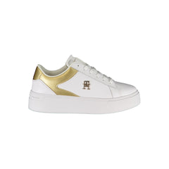 Zapatillas blancas de poliéster de Tommy Hilfiger