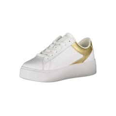 Zapatillas blancas de poliéster de Tommy Hilfiger