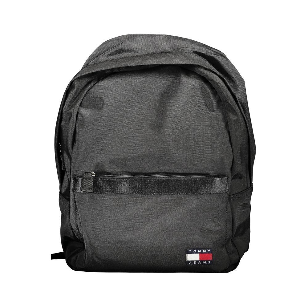 Mochila de poliéster negra Tommy Hilfiger