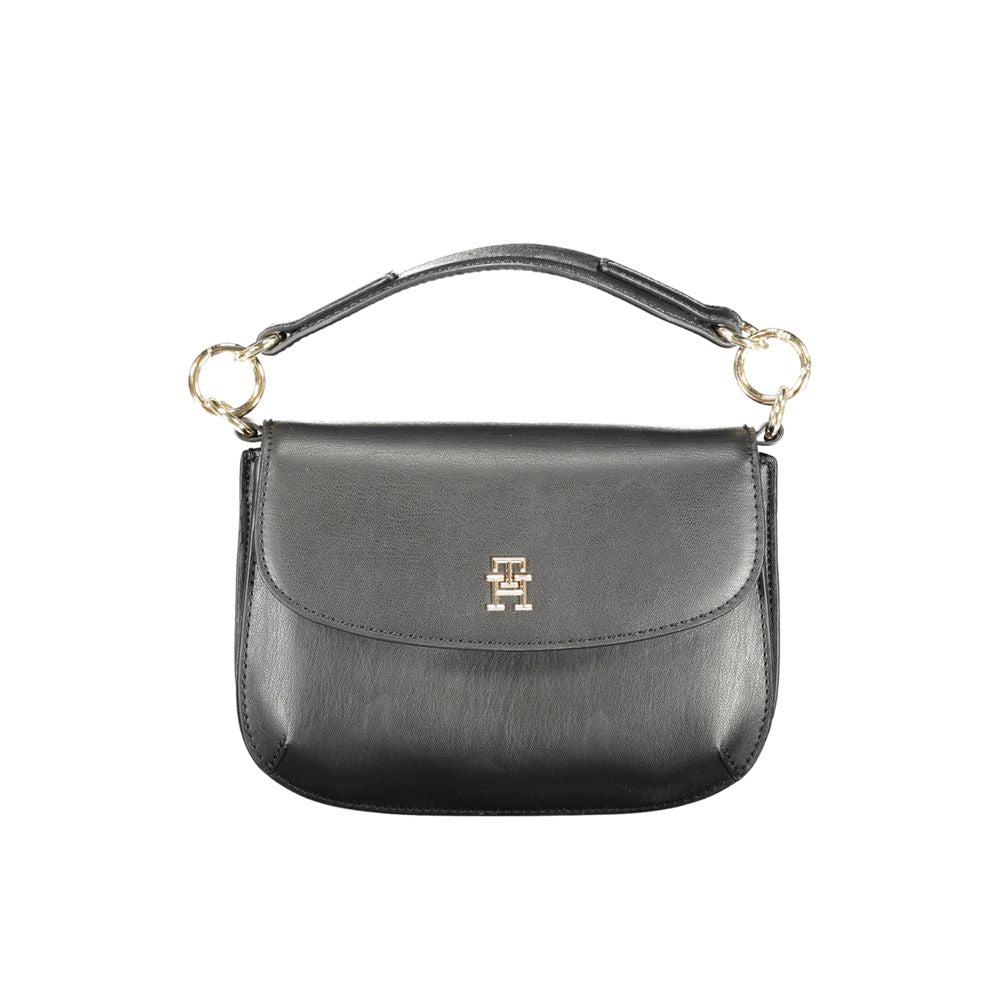Bolso de mano Tommy Hilfiger de polietileno negro
