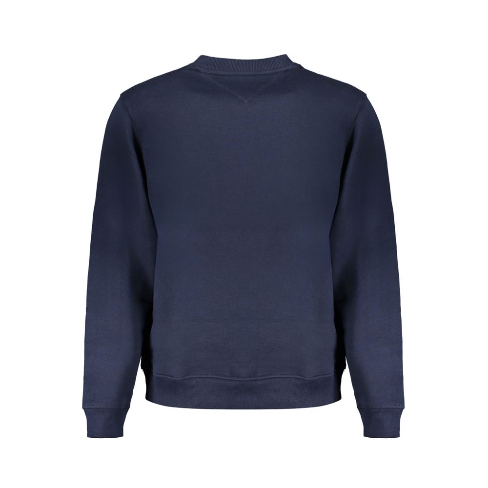 Suéter de algodón azul Tommy Hilfiger