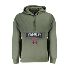 Suéter de algodón verde de Noruega 1963
