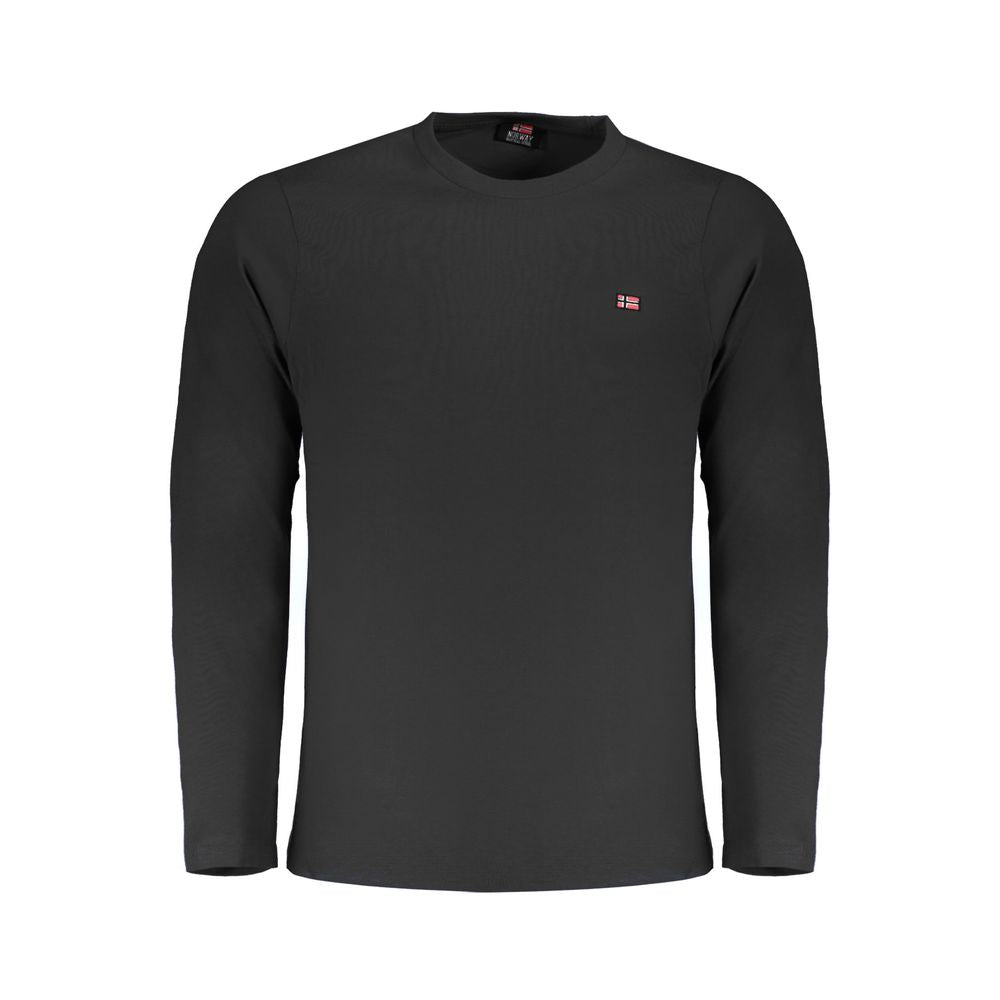 Camiseta de algodón negra de Noruega 1963