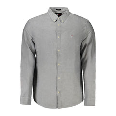 Camisa de algodón azul Tommy Hilfiger
