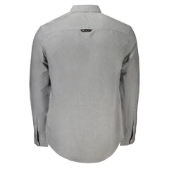 Camisa de algodón azul Tommy Hilfiger