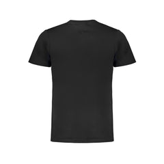 Camiseta de algodón negra de Tommy Hilfiger