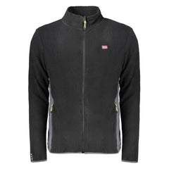 Suéter de poliéster negro de Noruega 1963