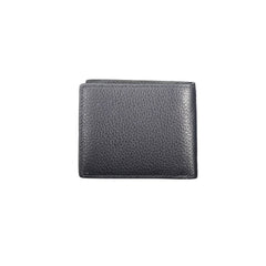 Cartera de cuero azul Tommy Hilfiger