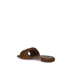 Miu Miu Sandalias Matelassé de napa