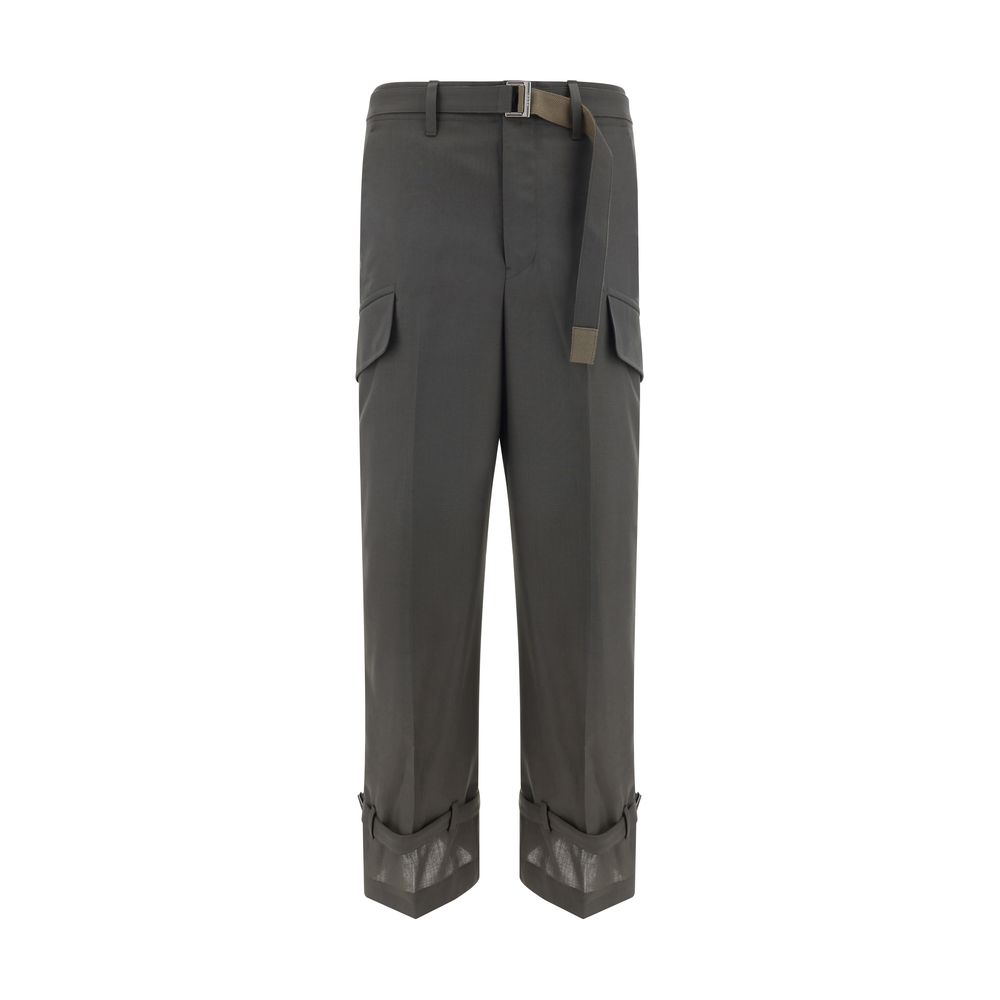 Pantalones Sacai con dobladillo ajustable