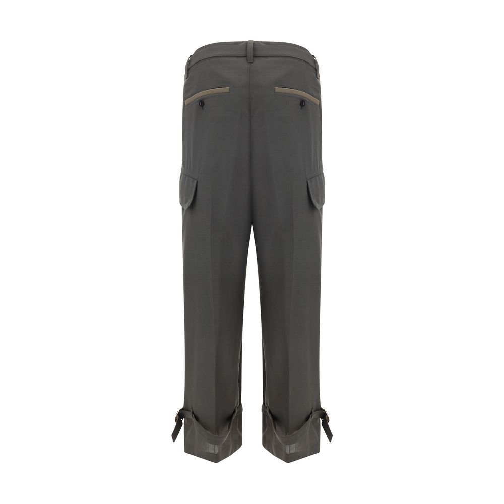 Pantalones Sacai con dobladillo ajustable
