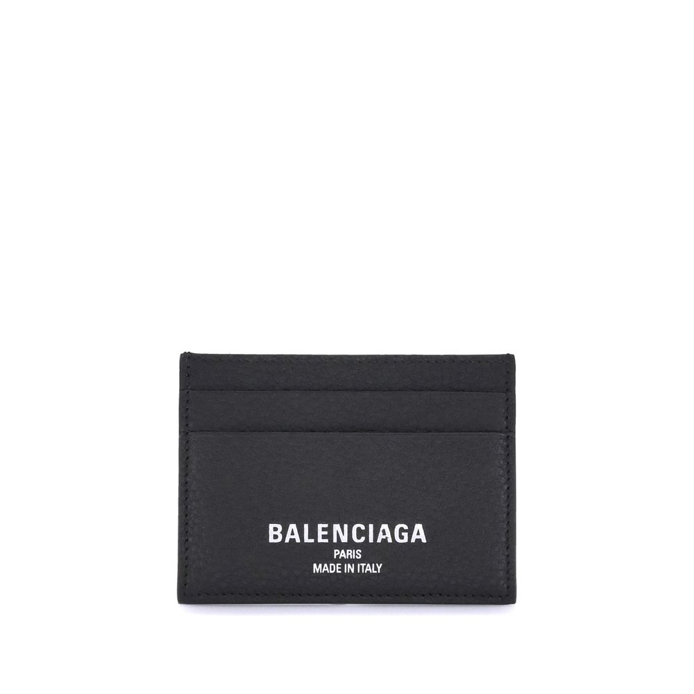 Tarjetero de piel Balenciaga