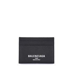 Tarjetero de piel Balenciaga