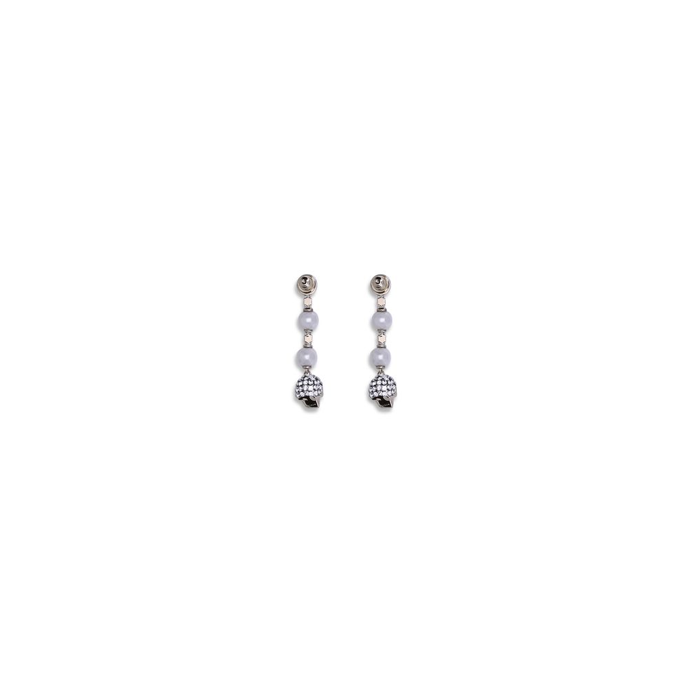 Pendientes con colgante de calavera de Alexander McQueen