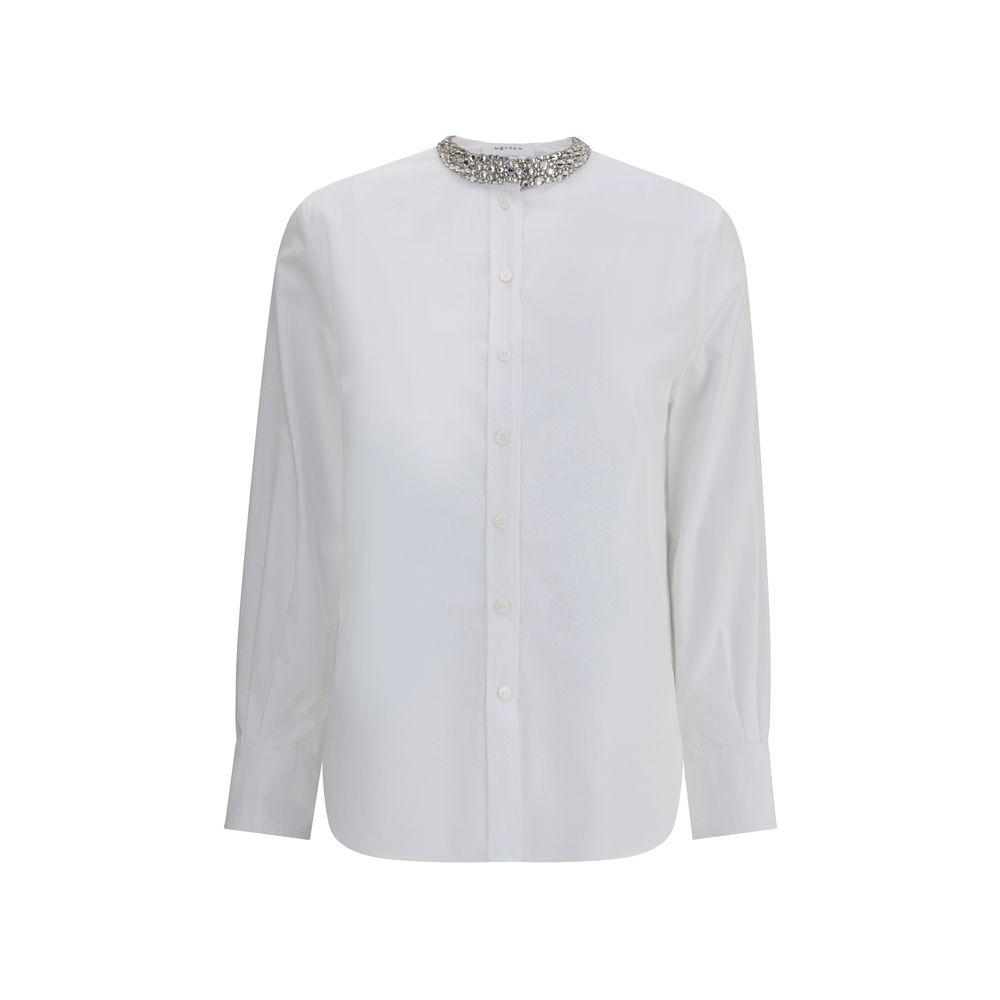 Camisa de Alexander McQueen con cuello adornado