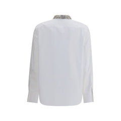 Camisa de Alexander McQueen con cuello adornado