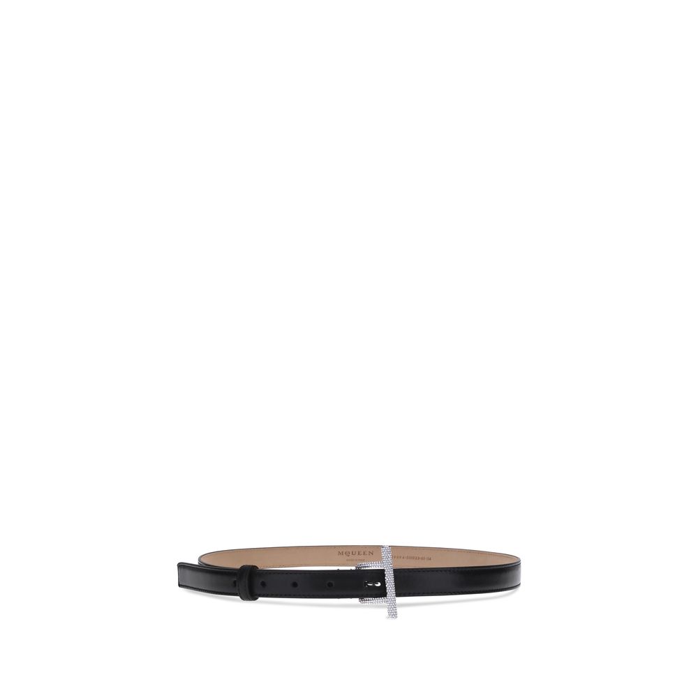 Cinturón de cuero de Alexander McQueen
