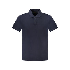 Polo de algodón azul de Hugo Boss
