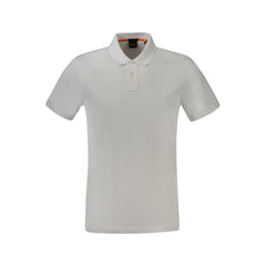 Polo de algodón blanco de Hugo Boss