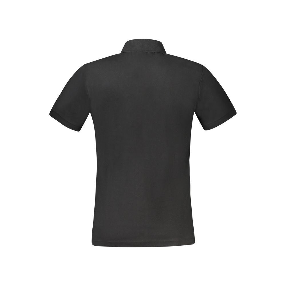Polo de algodón negro de Hugo Boss