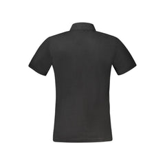 Polo de algodón negro de Hugo Boss