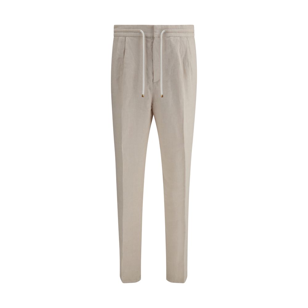 Brunello Cucinelli Pantalones De Lino