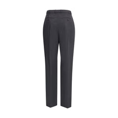 Pantalones de lana sartorial de Alexander McQueen