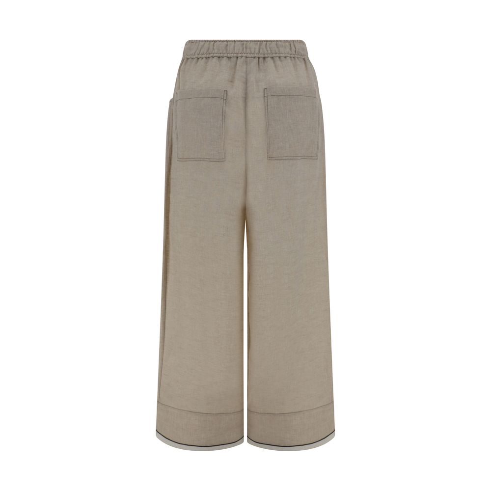Pantalones Brunello Cucinelli con adornos