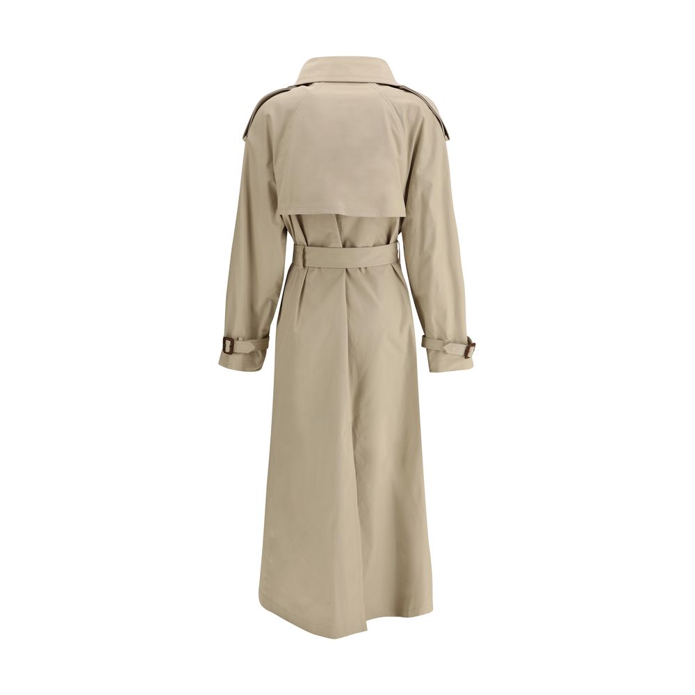Gabardina larga de Saint Laurent