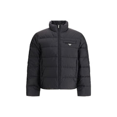 Chaqueta de plumón de nailon Prada