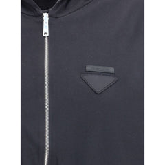 Chaqueta con capucha reversible de Prada