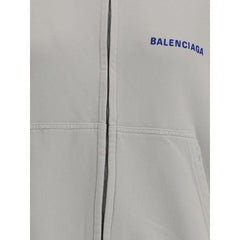 Sudadera con capucha y logotipo de Balenciaga