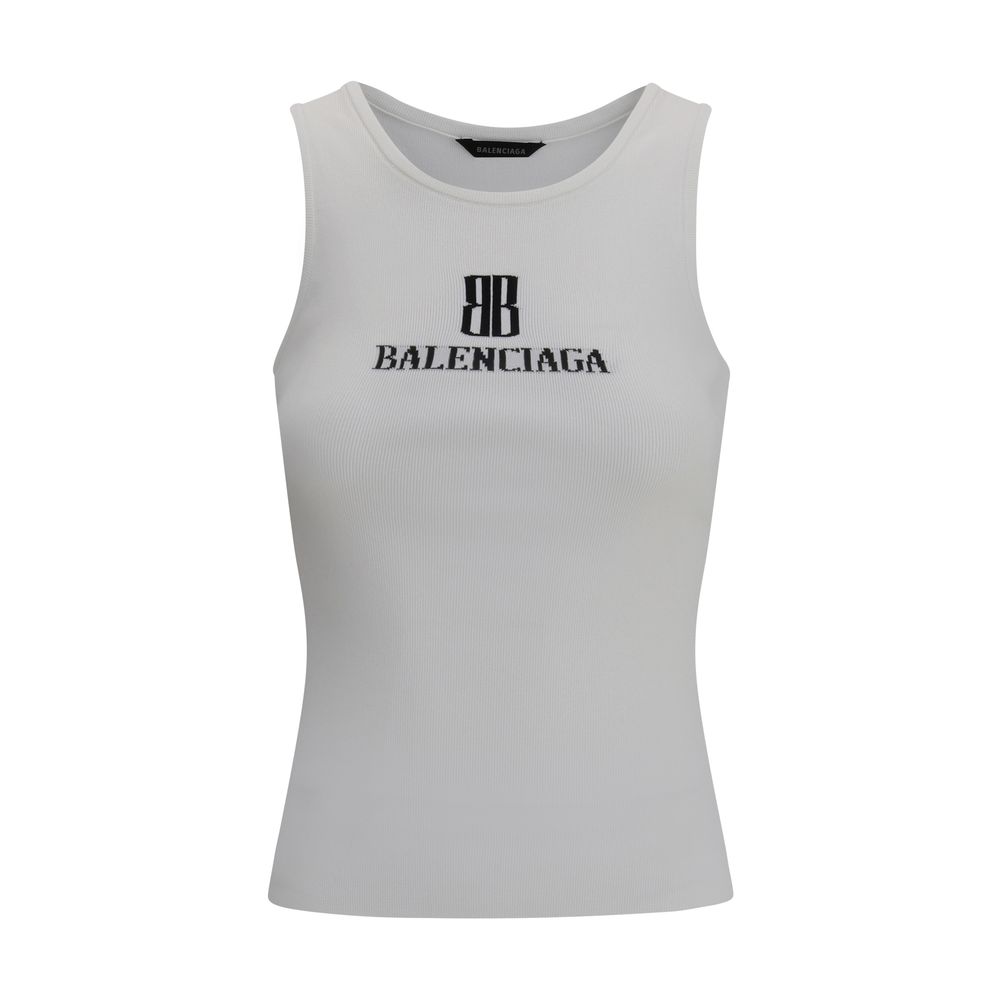 Top con el logotipo de Balenciaga