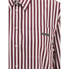 Camisa a rayas Brunello Cucinelli