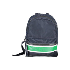 Mochila de poliéster azul Tommy Hilfiger