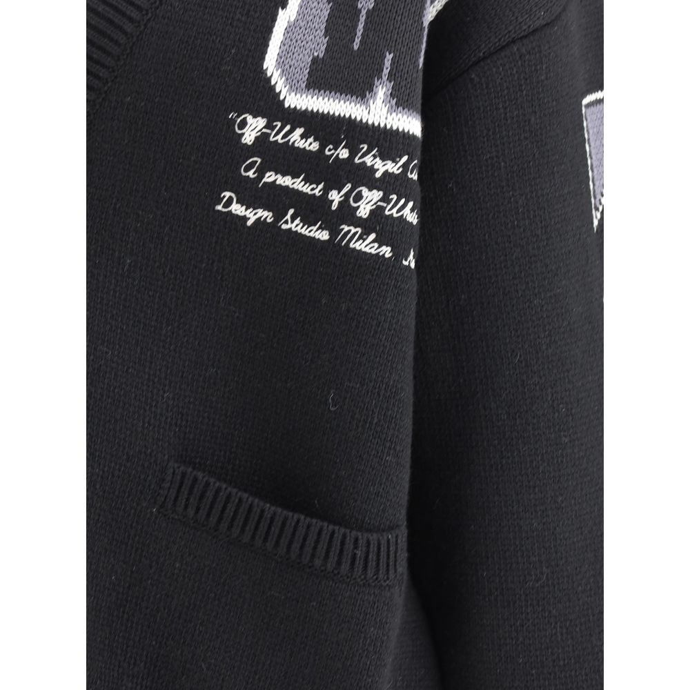 Cárdigan universitario Off-White