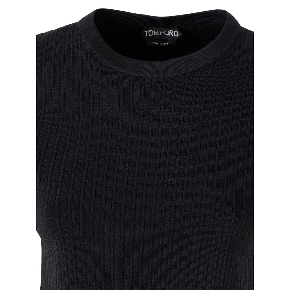 Camiseta de seda negra de Tom Ford