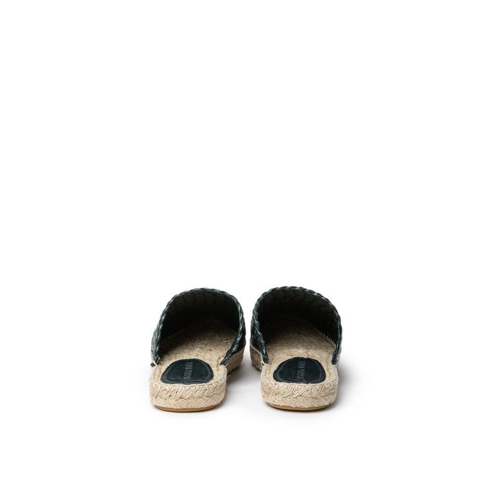 Alpargata Bottega Veneta De Piel Verde