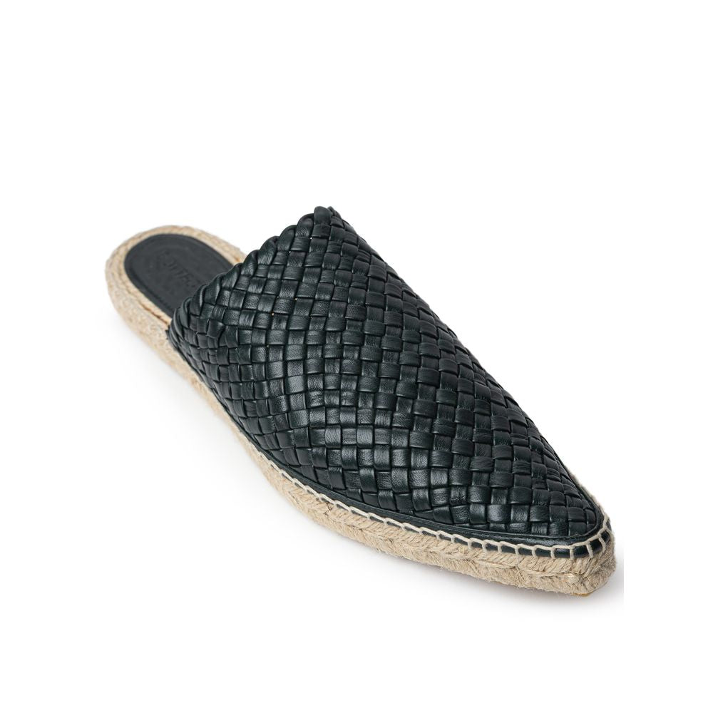 Alpargata Bottega Veneta De Piel Verde